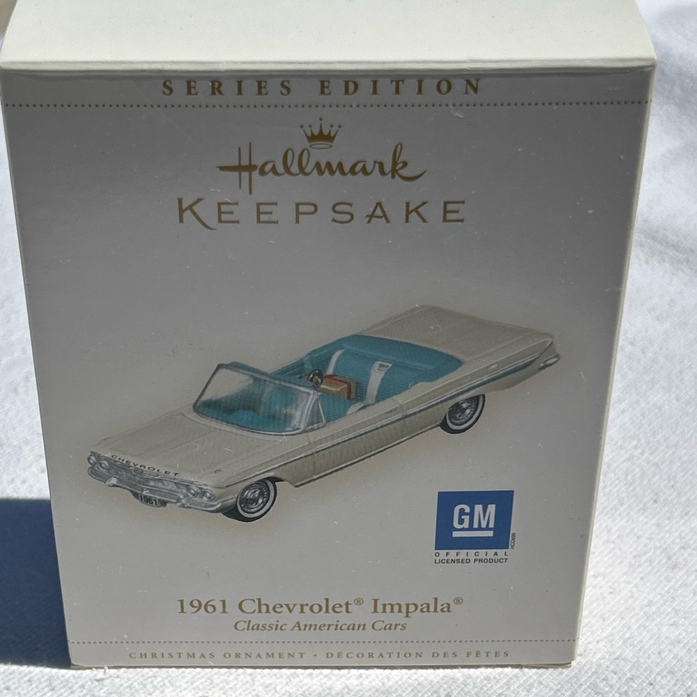 Hallmark Keepsake Ornament 1961 Chevrolet Impala